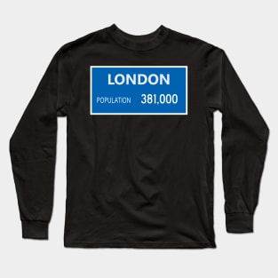 London Population Long Sleeve T-Shirt